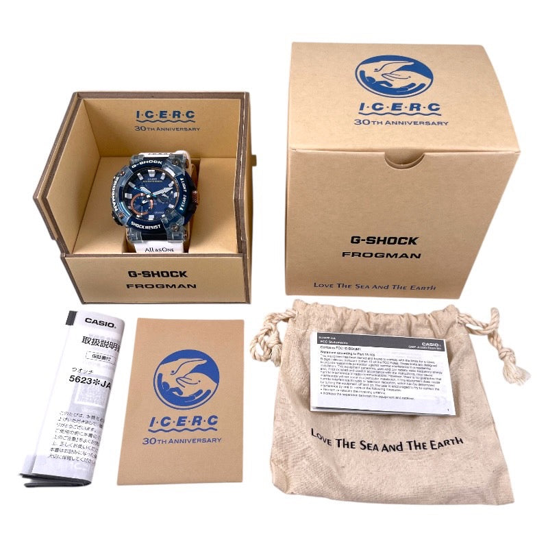 【CASIO】カシオ G-SHOCK FROGMAN GWF-A1000K-2AJR 腕時計 メンズ フロッグマン 30周年 イルカクジラ ソーラー電波
