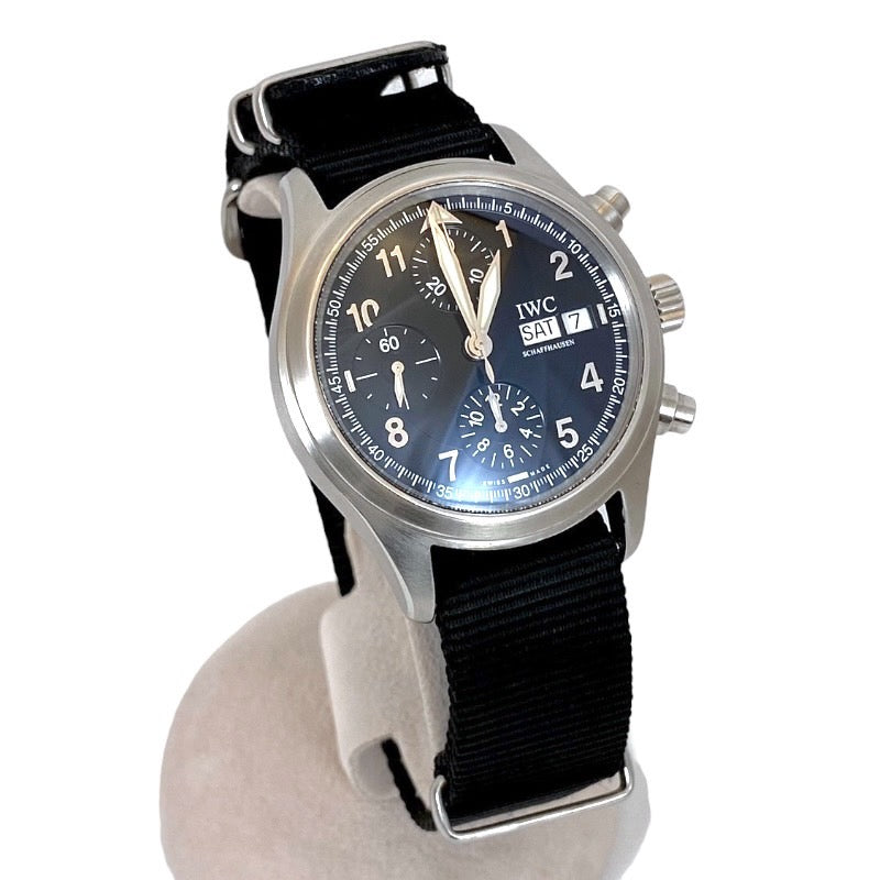 【IWC】インターナショナルウォッチカンパニー スピットファイア クロノグラフ IW370613 腕時計 ステンレススチール メンズ オートマティック 自動巻き