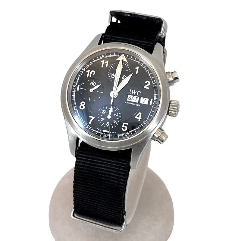 【IWC】インターナショナルウォッチカンパニー スピットファイア クロノグラフ IW370613 腕時計 ステンレススチール メンズ オートマティック 自動巻き