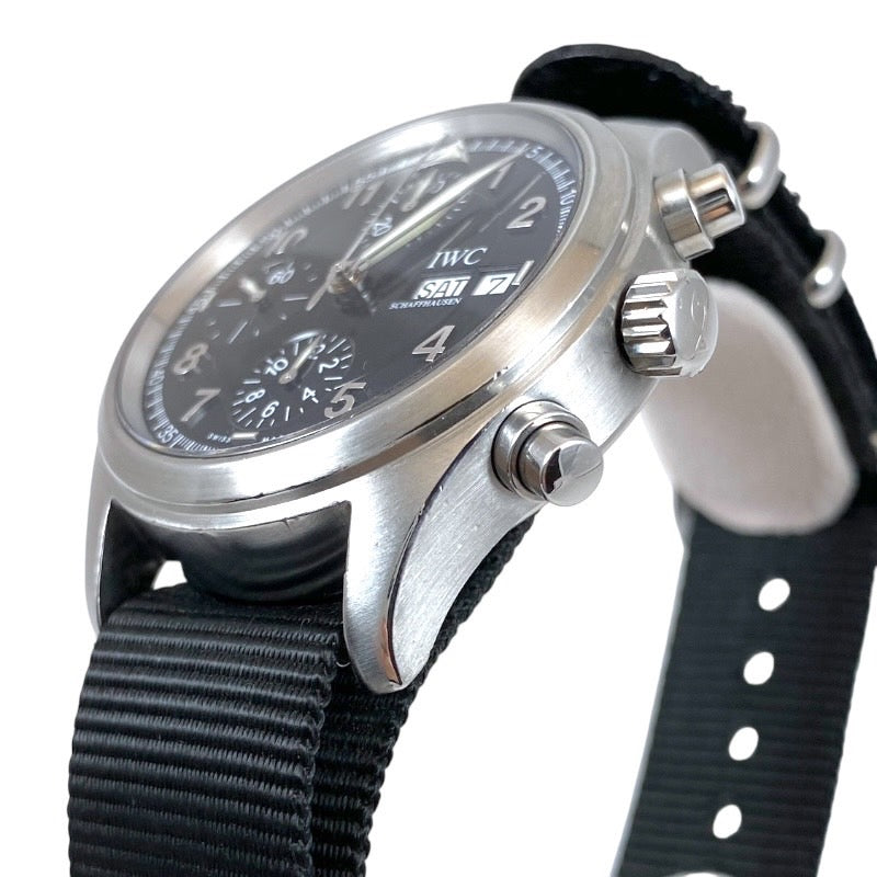 【IWC】インターナショナルウォッチカンパニー スピットファイア クロノグラフ IW370613 腕時計 ステンレススチール メンズ オートマティック 自動巻き