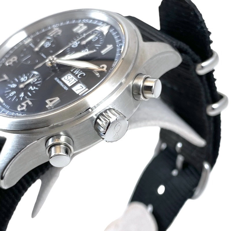 【IWC】インターナショナルウォッチカンパニー スピットファイア クロノグラフ IW370613 腕時計 ステンレススチール メンズ オートマティック 自動巻き