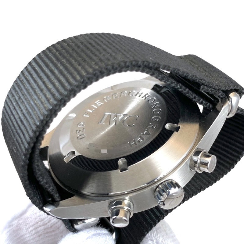 【IWC】インターナショナルウォッチカンパニー スピットファイア クロノグラフ IW370613 腕時計 ステンレススチール メンズ オートマティック 自動巻き