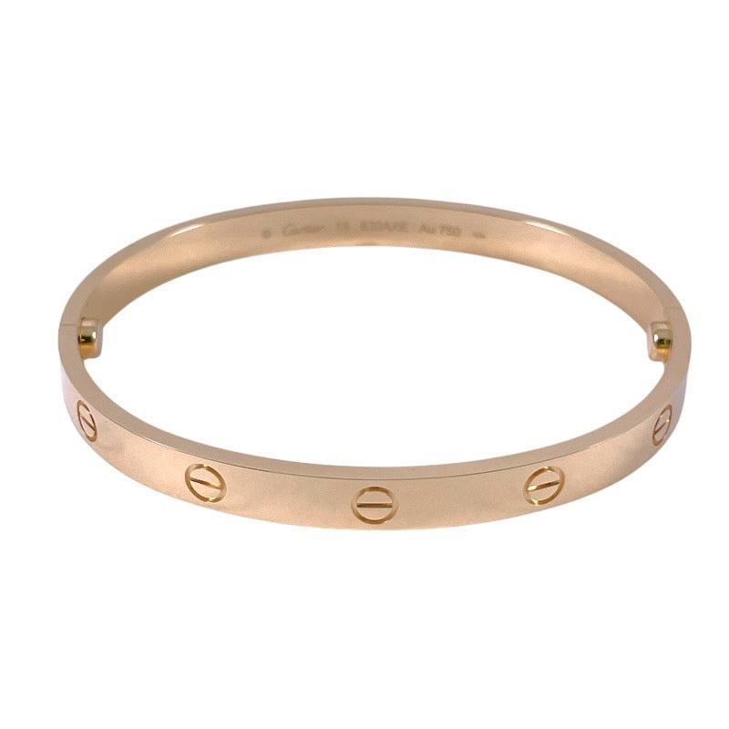 【CARTIER】カルティエ LOVE クラシック B6067519 ブレスレット K18イエローゴールド レディース 750 ラブ サイズ19