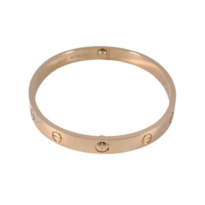 【CARTIER】カルティエ LOVE クラシック B6067519 ブレスレット K18イエローゴールド レディース 750 ラブ サイズ19