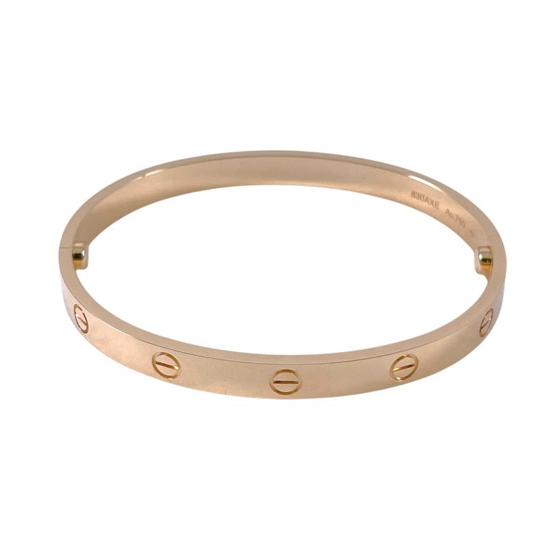 【CARTIER】カルティエ LOVE クラシック B6067519 ブレスレット K18イエローゴールド レディース 750 ラブ サイズ19