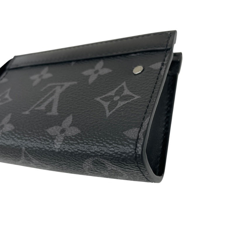 【LOUIS VUITTON】ルイ・ヴィトン ポシェット・クレ ヴォワヤージュ M82776 コインケース メンズ モノグラム エクリプス