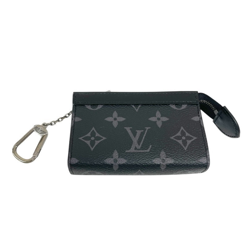 【LOUIS VUITTON】ルイ・ヴィトン ポシェット・クレ ヴォワヤージュ M82776 コインケース メンズ モノグラム エクリプス