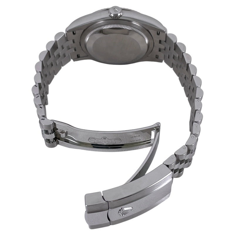 【ROLEX】ロレックス デイトジャスト36 126234 腕時計 SS/WG メンズ ランダム番 2021年ギャラ ブルーフルーテッド ジュビリーブレス