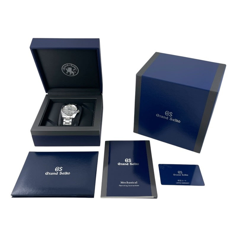 【Grand Seiko】グランドセイコー メカニカル ハイビート36000 SBGH277 9S85-00W0 腕時計 ステンレススチール メンズ 自動巻き 青針