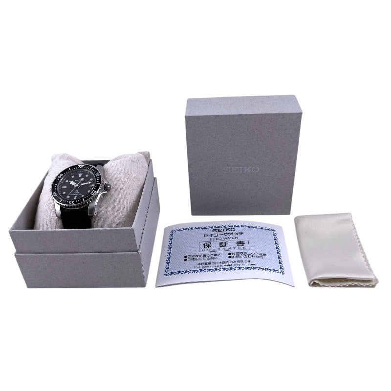 【SEIKO】セイコー プロスペックス SBDN075 V147-0CS0 腕時計 SS/ラバー メンズ ダイバー スキューバ 200m ソーラー
