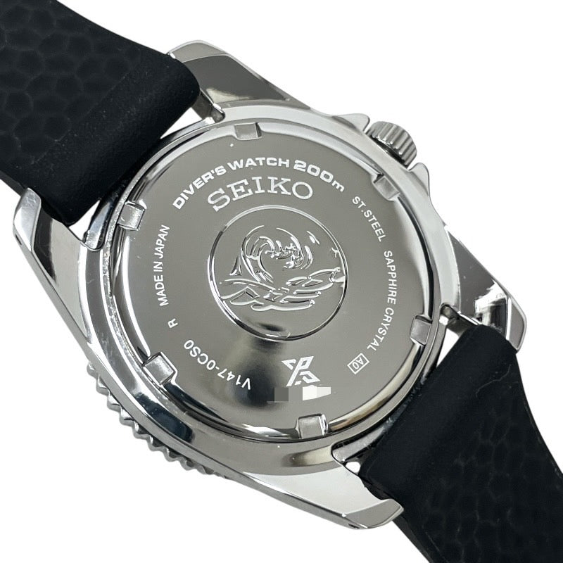 【SEIKO】セイコー プロスペックス SBDN075 V147-0CS0 腕時計 SS/ラバー メンズ ダイバー スキューバ 200m ソーラー
