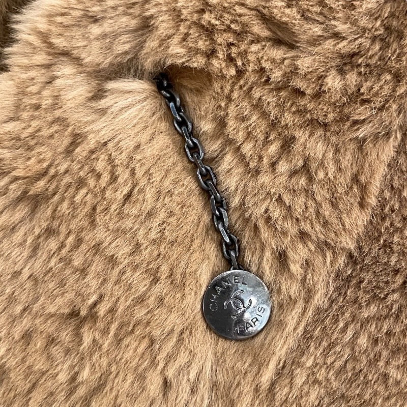 【CHANEL】シャネル ファーベスト ベスト レディース ラパン ジレ サイズ38 ラビット
