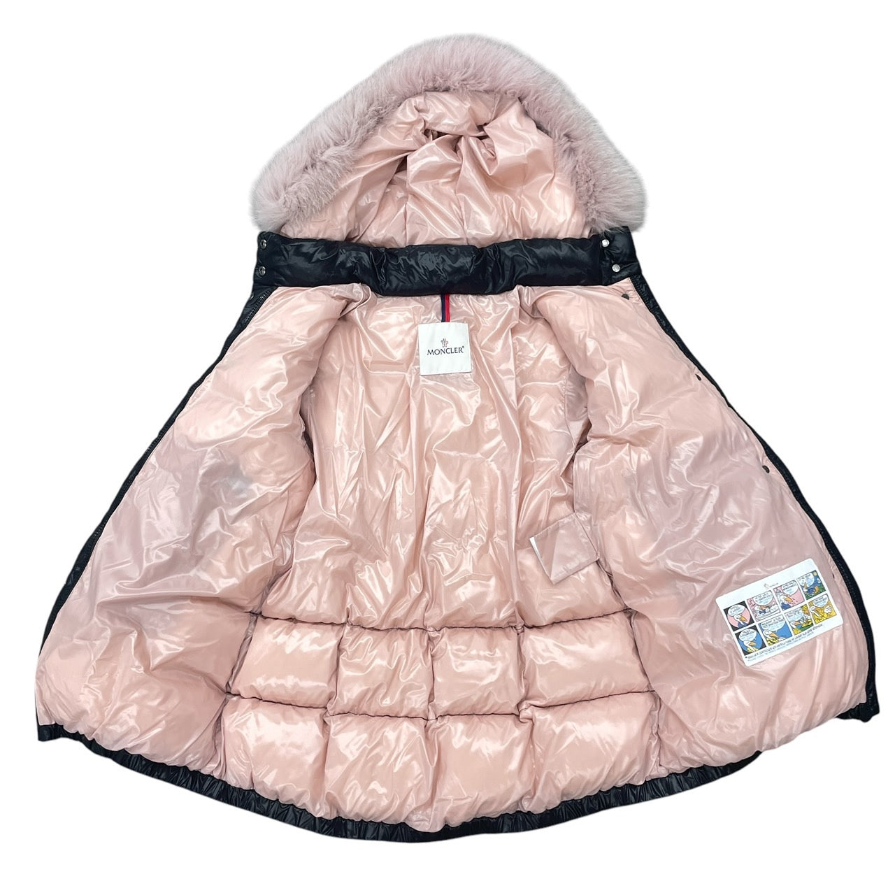 【MONCLER】モンクレール PANARA GIUBBOTTO ダウンジャケット ナイロン キッズ パナラ フード サイズ10anni 140cm キッズ 子供