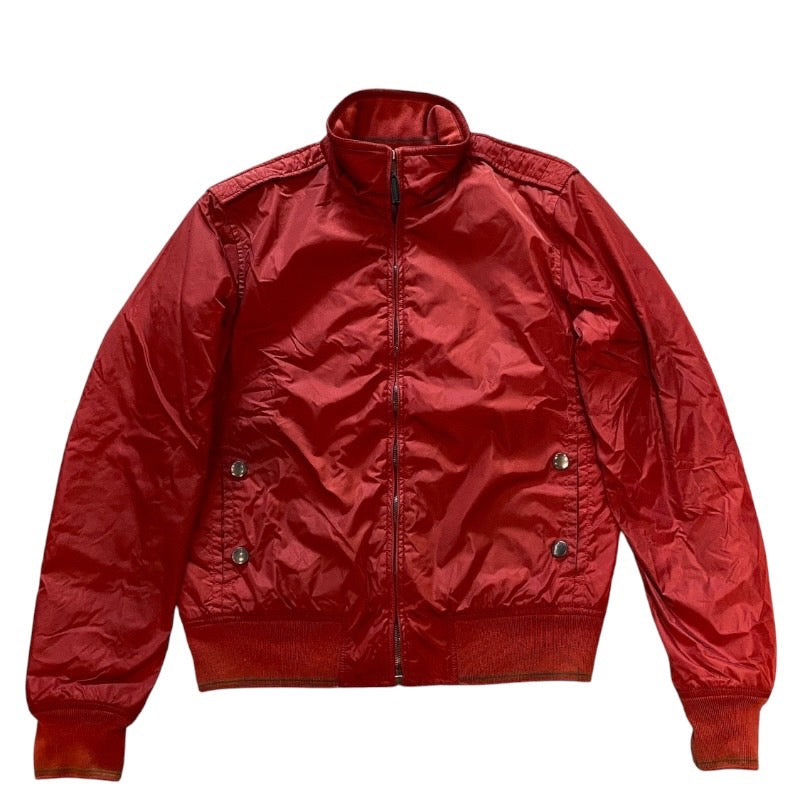【GUCCI】グッチ ジップアップ ナイロンジャケット メンズ 赤 ジャケット ナイロン