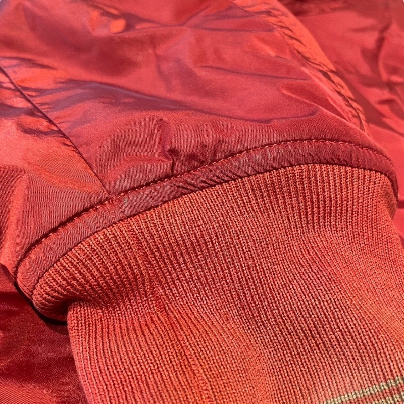 【GUCCI】グッチ ジップアップ ナイロンジャケット メンズ 赤 ジャケット ナイロン