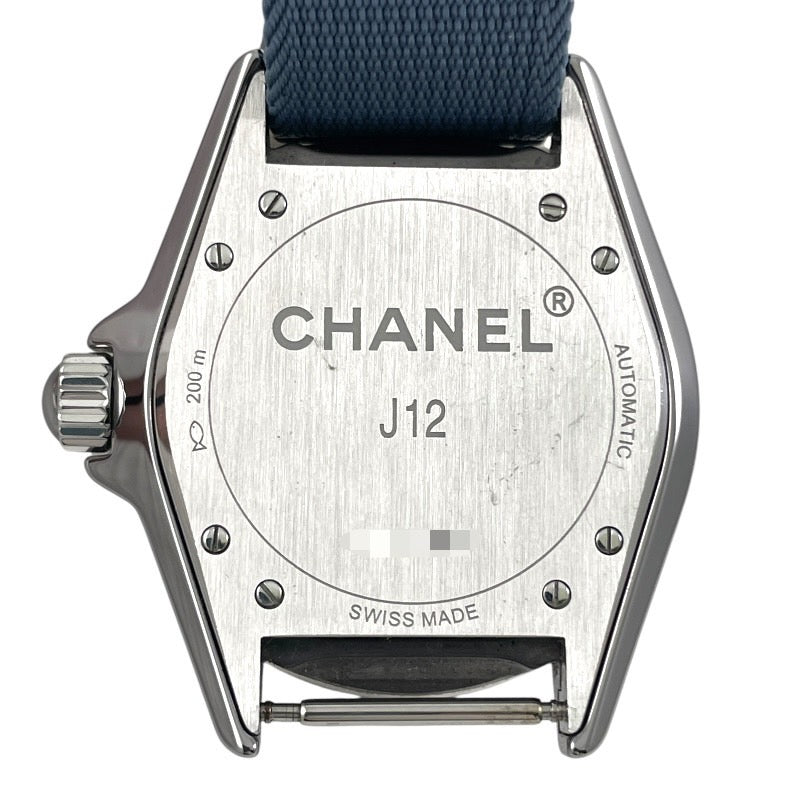 【CHANEL】シャネル J12 G.10 H4338 腕時計 メンズ 自動巻き オートマティック ブルー