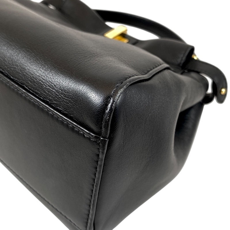 【FENDI】フェンディ ピーカブー ミニ バグズ モンスターアイ 8BN244 ハンドバッグ レザー レディース 2WAY ショルダー