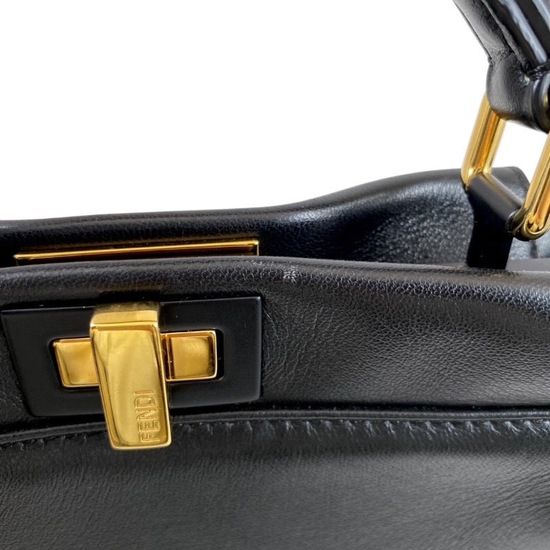 【FENDI】フェンディ ピーカブー ミニ バグズ モンスターアイ 8BN244 ハンドバッグ レザー レディース 2WAY ショルダー