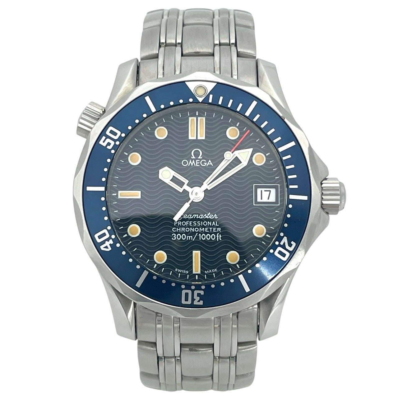 【OMEGA】オメガ シーマスター プロフェッショナル 2551.80 腕時計 ステンレススチール メンズ 300m 1000ft クロノメーター