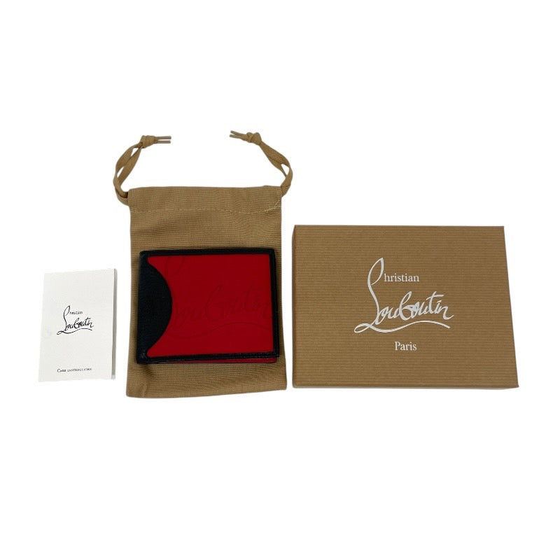 【Christian Louboutin】クリスチャンルブタン COOLCARD クールカード 3195052 二つ折り財布 レザー メンズ 札入れ