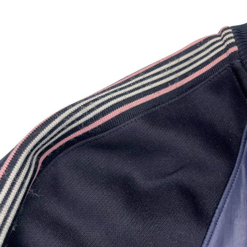 【BURBERRY BLACK LABEL】バーバリーブラックレーベル トラックジャケット ナイロンジャケット メンズ ジャージ ナイロン サイズ3 ネイビー 紺