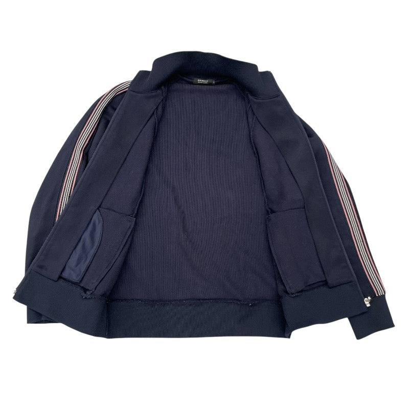 【BURBERRY BLACK LABEL】バーバリーブラックレーベル トラックジャケット ナイロンジャケット メンズ ジャージ ナイロン サイズ3 ネイビー 紺