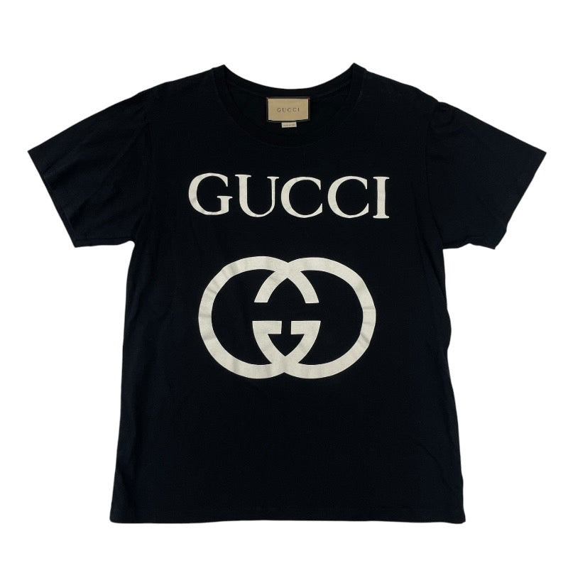 【GUCCI】グッチ サイズS 175/92A 黒 ブラック 493117 半袖Tシャツ コットン メンズ