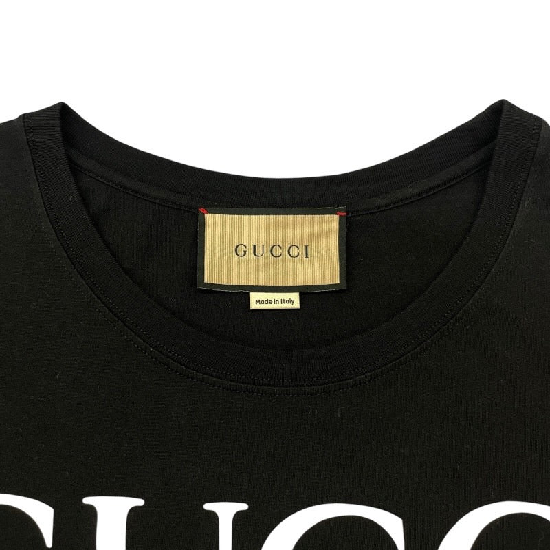 【GUCCI】グッチ サイズS 175/92A 黒 ブラック 493117 半袖Tシャツ コットン メンズ