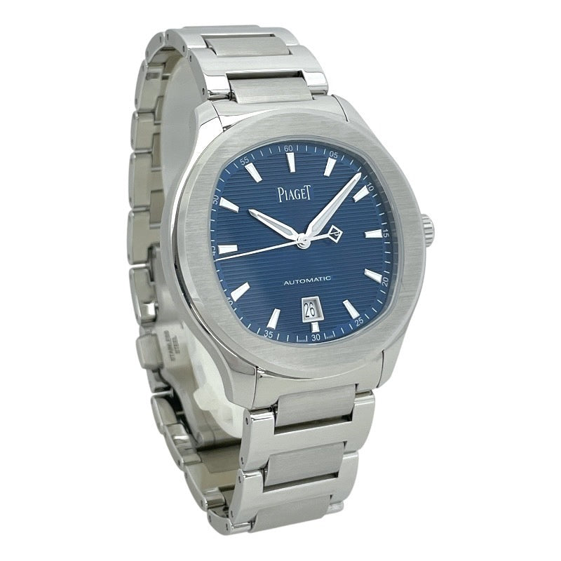 【PIAGET】ピアジェ ポロ S ウォッチ G0A41002 腕時計 ステンレススチール メンズ POLP デイト ブルー 青文字盤 自動巻き