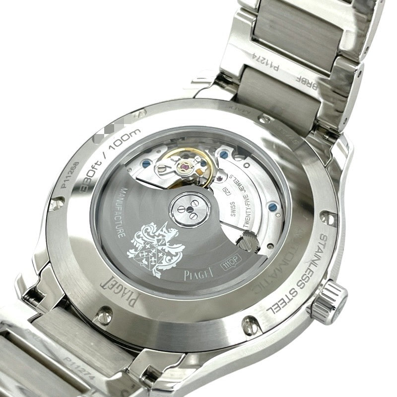 【PIAGET】ピアジェ ポロ S ウォッチ G0A41002 腕時計 ステンレススチール メンズ POLP デイト ブルー 青文字盤 自動巻き