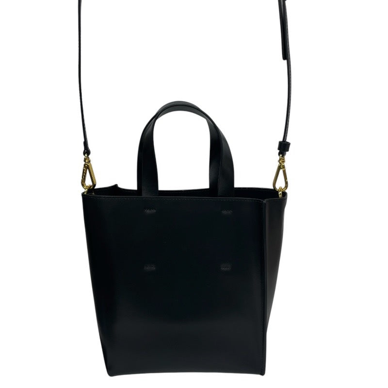 【MARNI】マルニ MUSEO ミュゼオ SHMP0039Y3 ハンドバッグ レザー レディース 2WAY ブラック 黒 ショルダー
