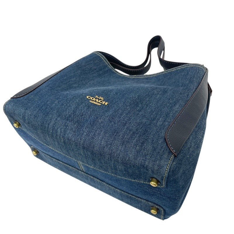 【COACH】コーチ ハドリーホーボー B2298-CA834 ショルダーバッグ レザー レディース ハンド インディゴブルー デニム ワンショルダー