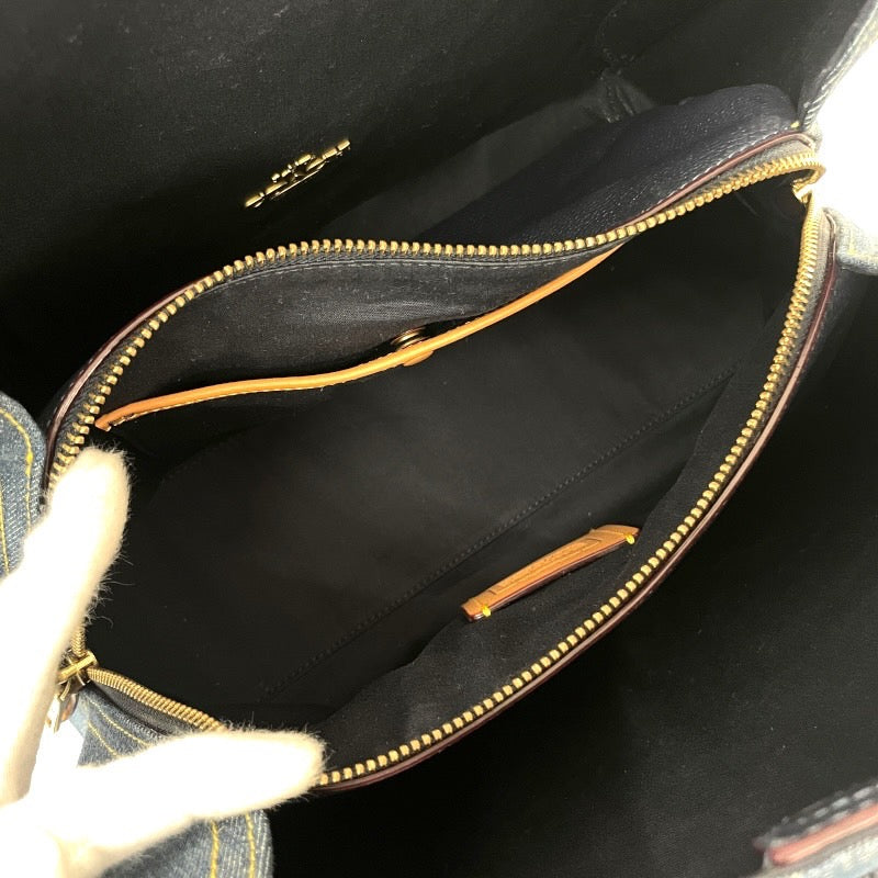 【COACH】コーチ ハドリーホーボー B2298-CA834 ショルダーバッグ レザー レディース ハンド インディゴブルー デニム ワンショルダー