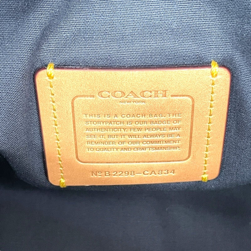 【COACH】コーチ ハドリーホーボー B2298-CA834 ショルダーバッグ レザー レディース ハンド インディゴブルー デニム ワンショルダー