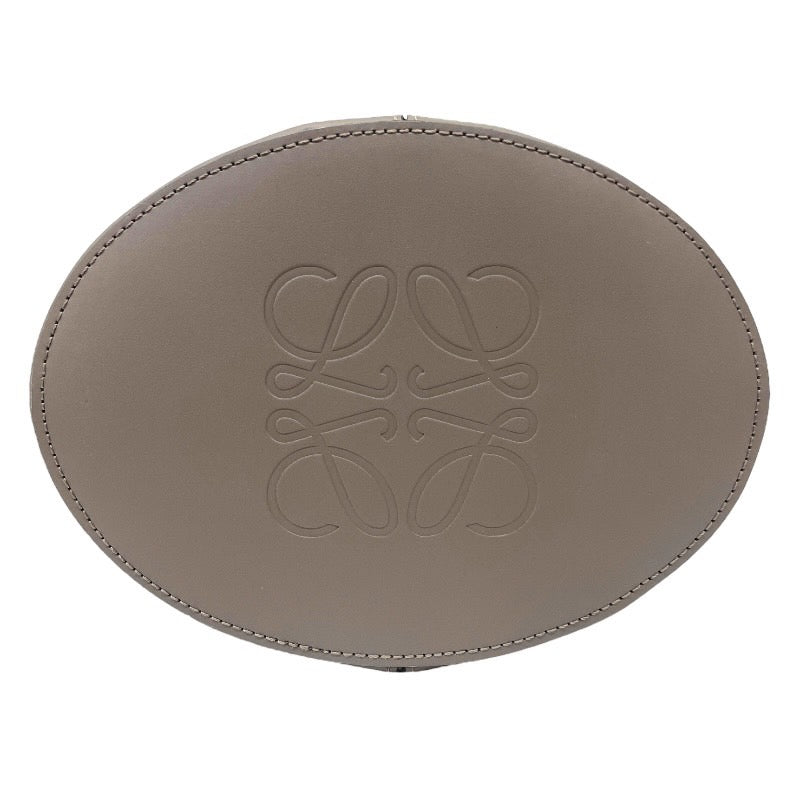 【LOEWE】ロエベ バルーン ミディアム ショルダーバッグ レザー レディース 2WAY ハンド 巾着 グレー