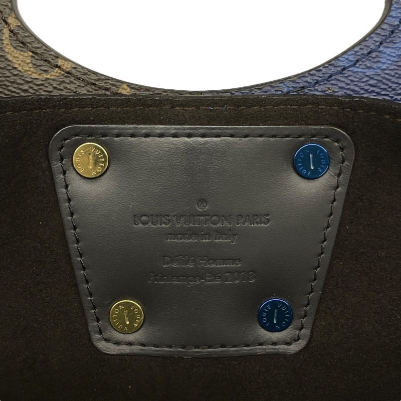 【LOUIS VUITTON】ルイ・ヴィトン スプリットトート M43860 トートバッグ メンズ ハンド モノグラム ブラウン ブルー