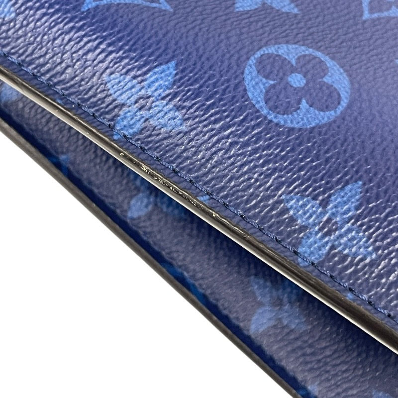 【LOUIS VUITTON】ルイ・ヴィトン スプリットトート M43860 トートバッグ メンズ ハンド モノグラム ブラウン ブルー