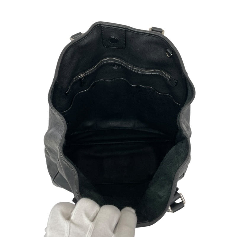 【LOEWE】ロエベ アナグラム トートバッグ レザー メンズ 黒 ブラック ハンド