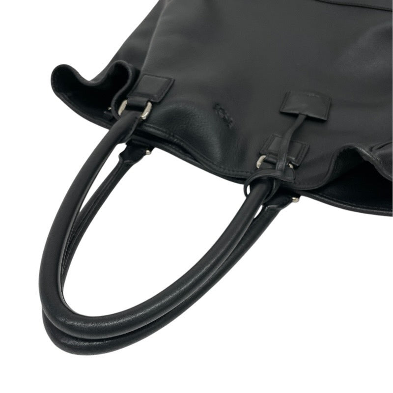 【LOEWE】ロエベ アナグラム トートバッグ レザー メンズ 黒 ブラック ハンド