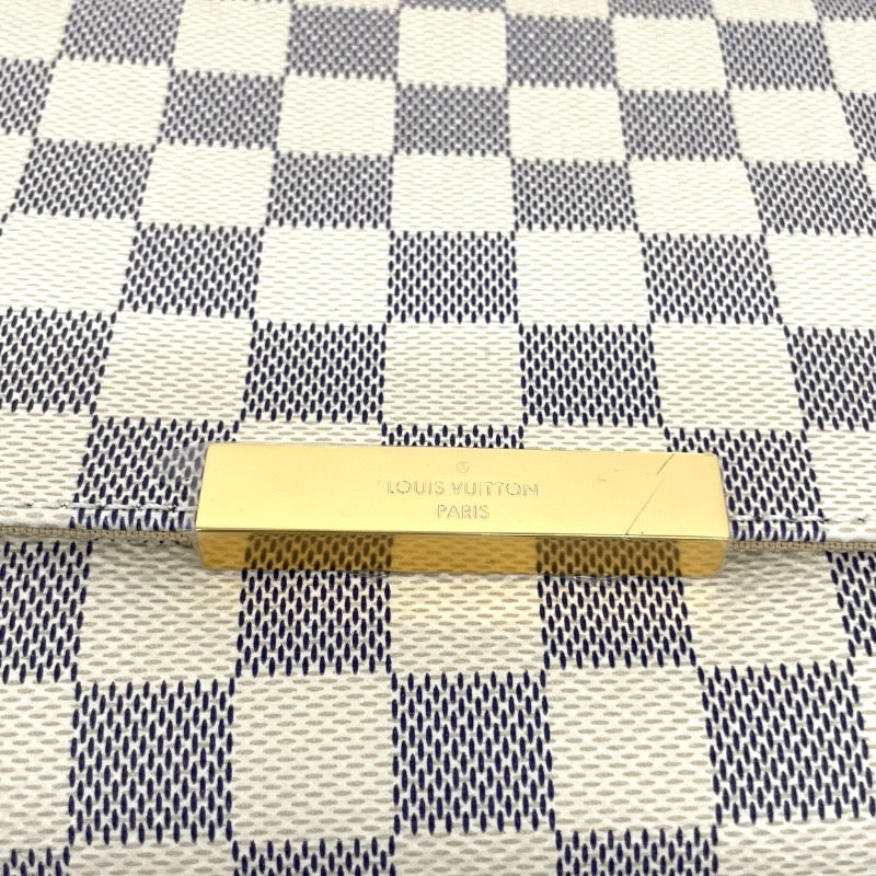 【LOUIS VUITTON】ルイ・ヴィトン フェイボリットMM N41275 ショルダーバッグ レディース ダミエ アズール ポシェット