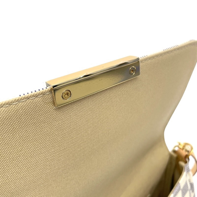 【LOUIS VUITTON】ルイ・ヴィトン フェイボリットMM N41275 ショルダーバッグ レディース ダミエ アズール ポシェット