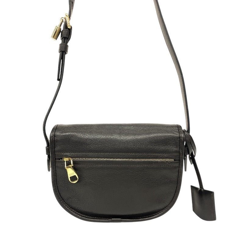 【LOEWE】ロエベ ヘリテージ 377.79.753 ショルダーバッグ レザー レディース ダークブラウン 茶