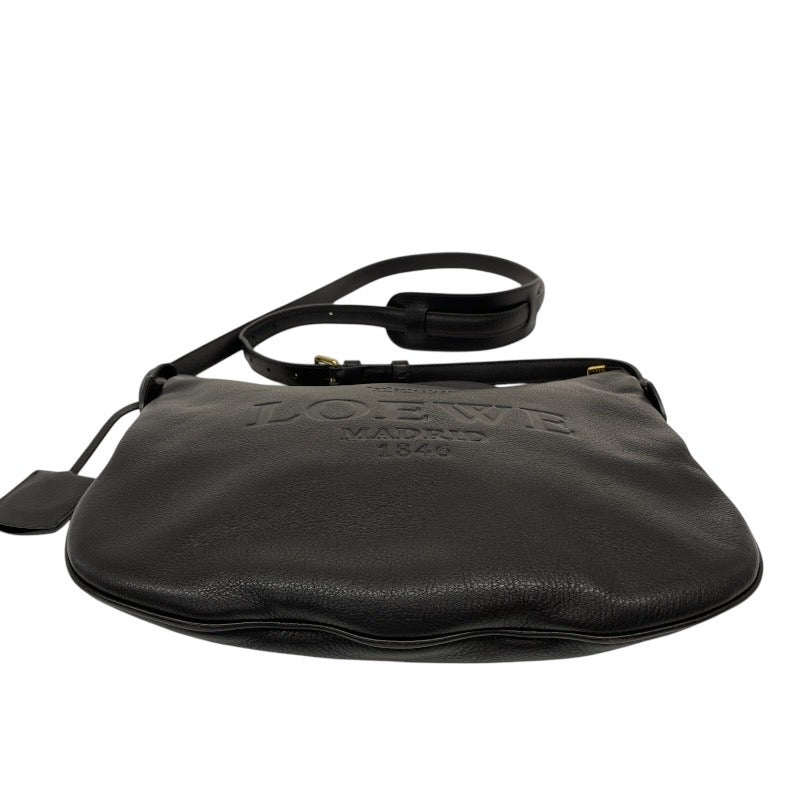 【LOEWE】ロエベ ヘリテージ ショルダーバッグ レザー レディース ダークブラウン サコッシュ メッセンジャー