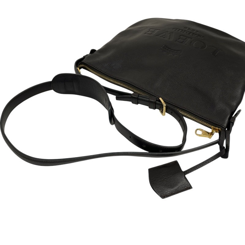 【LOEWE】ロエベ ヘリテージ ショルダーバッグ レザー レディース ダークブラウン サコッシュ メッセンジャー