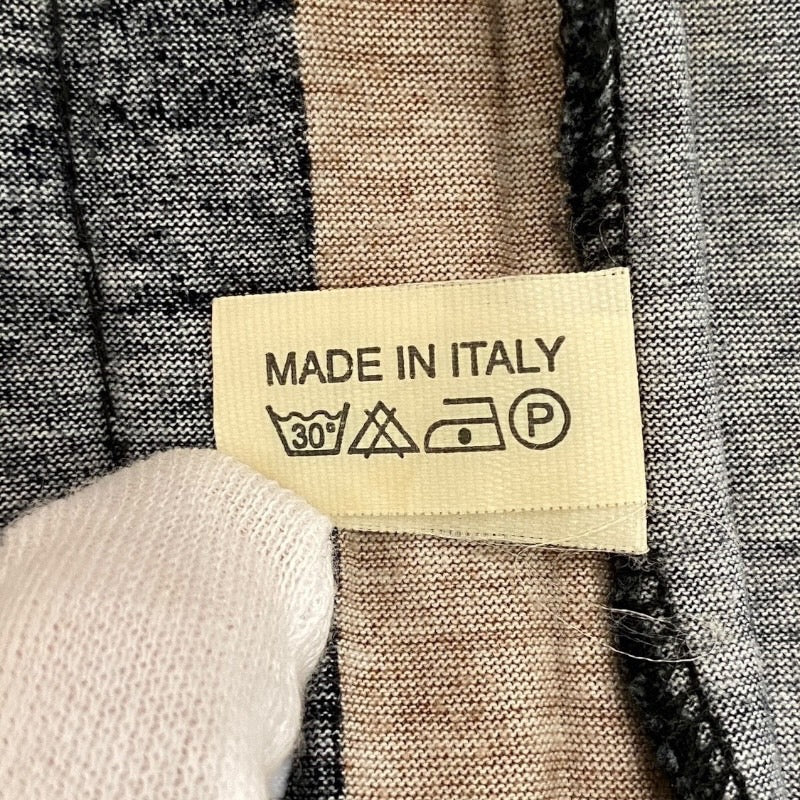 【FENDI】フェンディ 半袖Tシャツ コットン レディース ズッカ柄 ブラウン