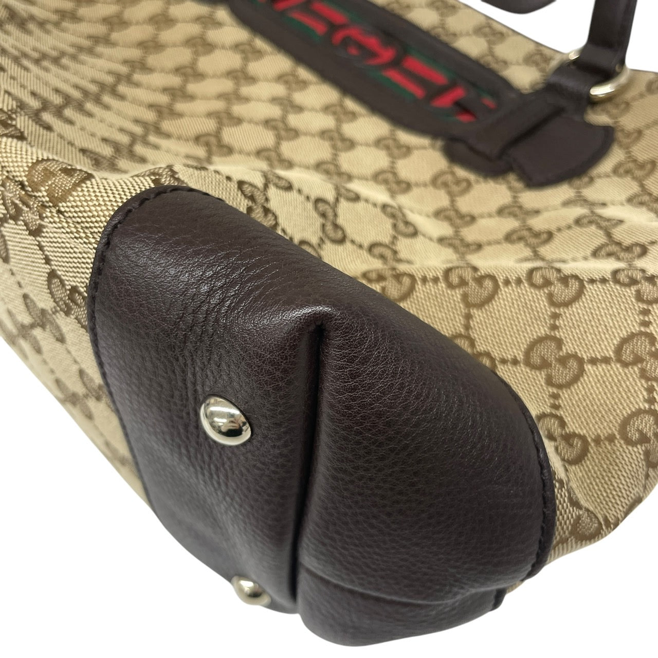 【GUCCI】グッチ ホースビット 296850 ハンドバッグ GGキャンバス レディース シェリーライン トート