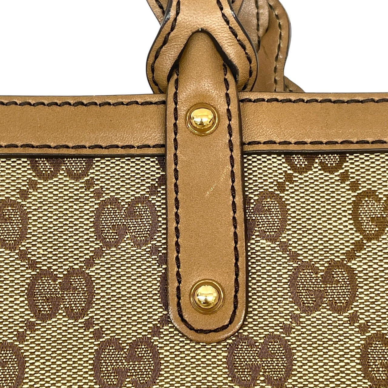 【GUCCI】グッチ 247209 トートバッグ GGキャンバス レディース ポーチ付 レザー ハンド ショルダー