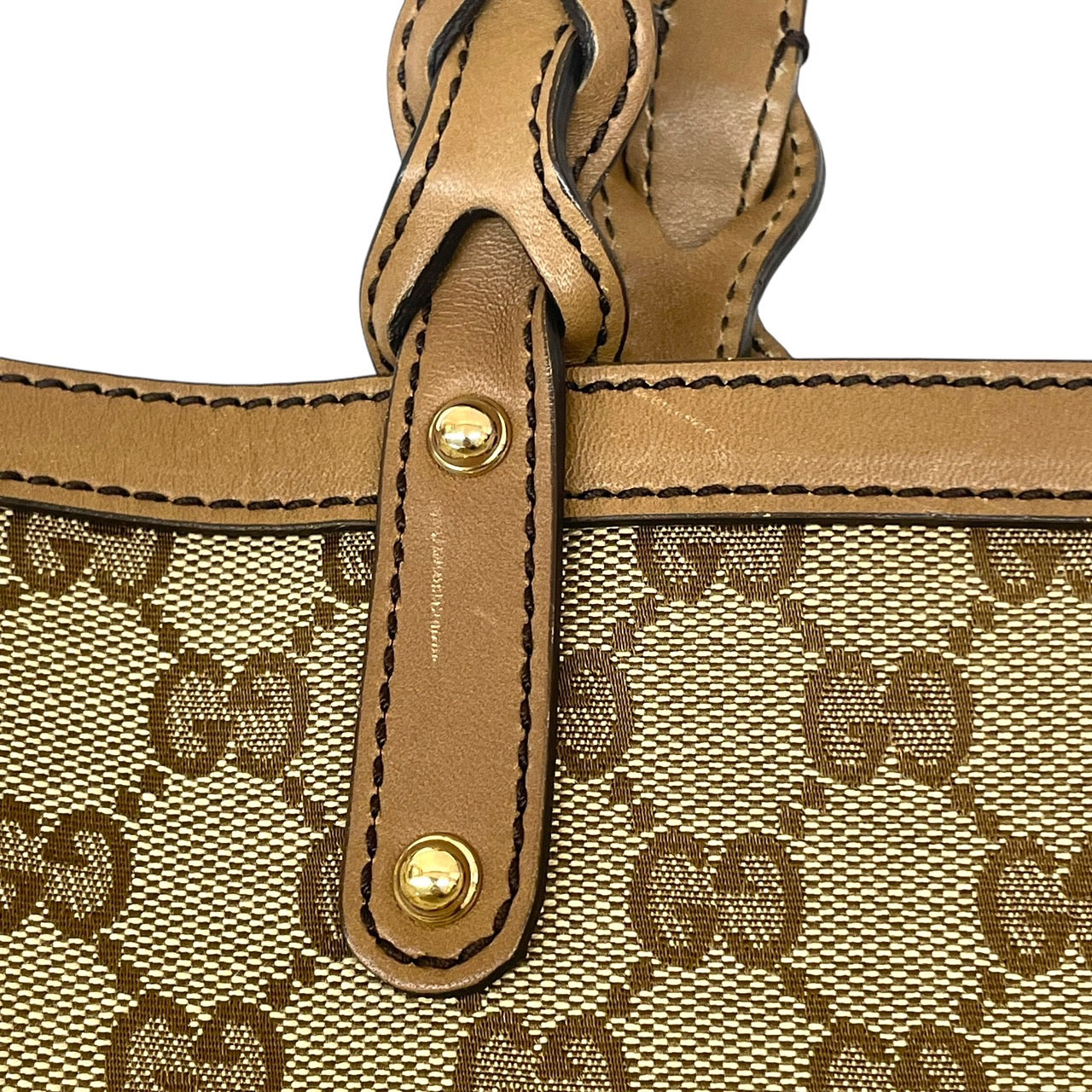 【GUCCI】グッチ 247209 トートバッグ GGキャンバス レディース ポーチ付 レザー ハンド ショルダー