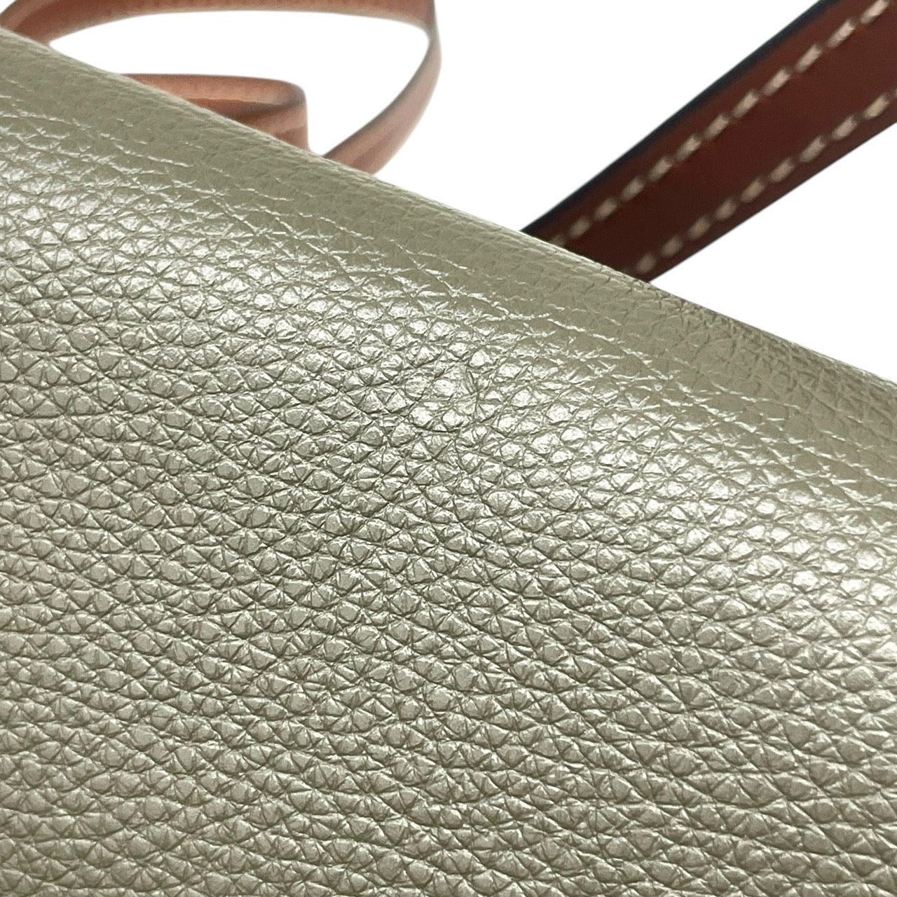 【LOEWE】ロエベ ゲート スモール 321.12.T20 ショルダーバッグ レザー レディース ポシェット カーキ