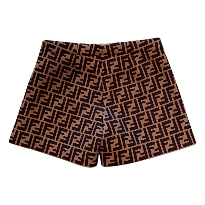 【FENDI】フェンディ ズッカ ショートパンツ パンツ ナイロン キッズ サイズ7A 130-59 キッズ 子供